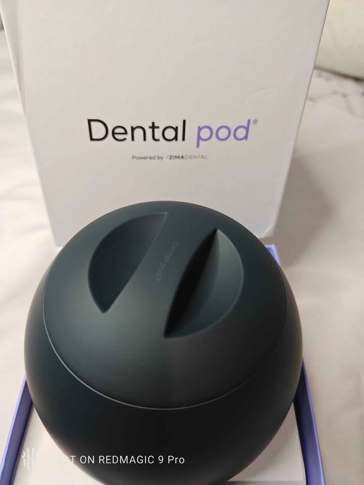 Zima Dental Capsule | Jet Black | Ultrasonic Retainer Cleaner - photo 4