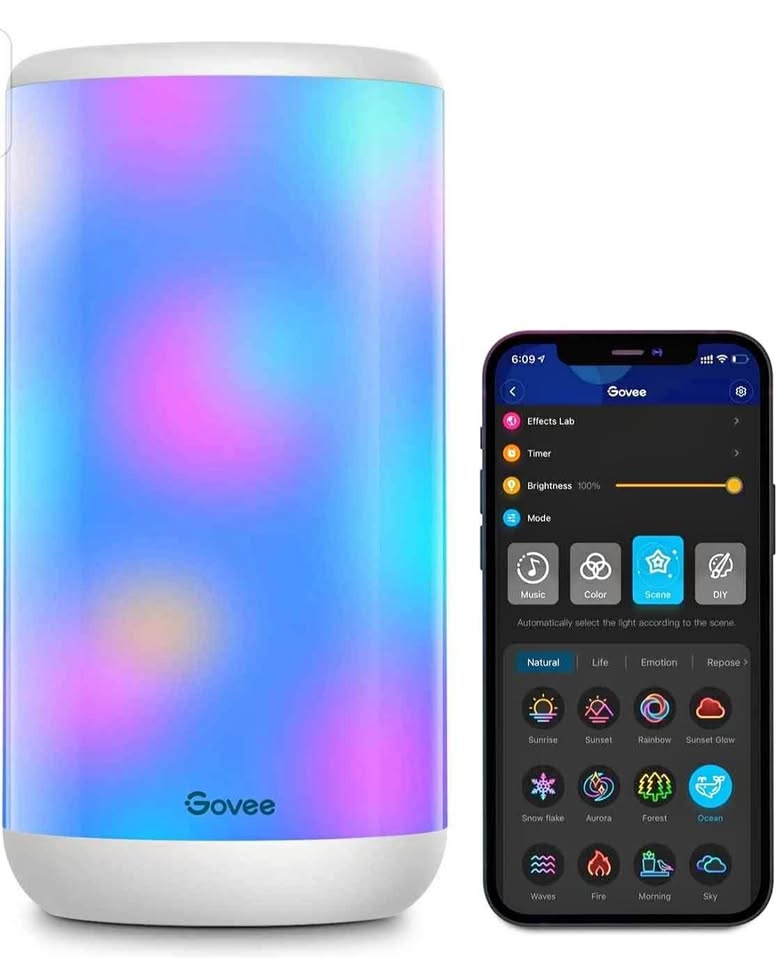 Smart Lamp Works with Alexa