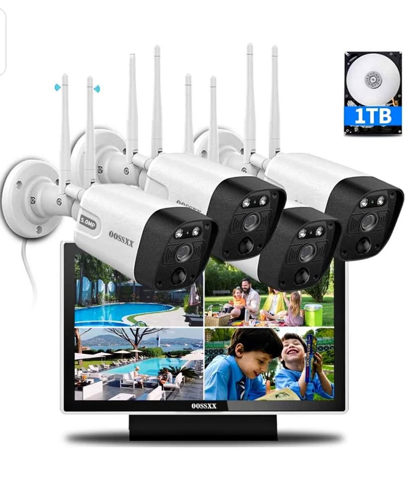Wireless Outdoor Security Camera System