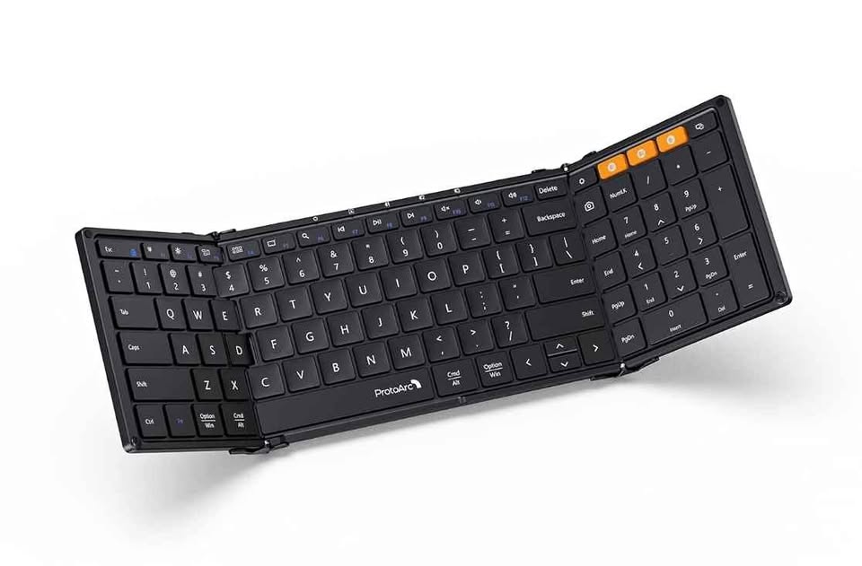 ProtoArc Foldable Bluetooth Keyboard