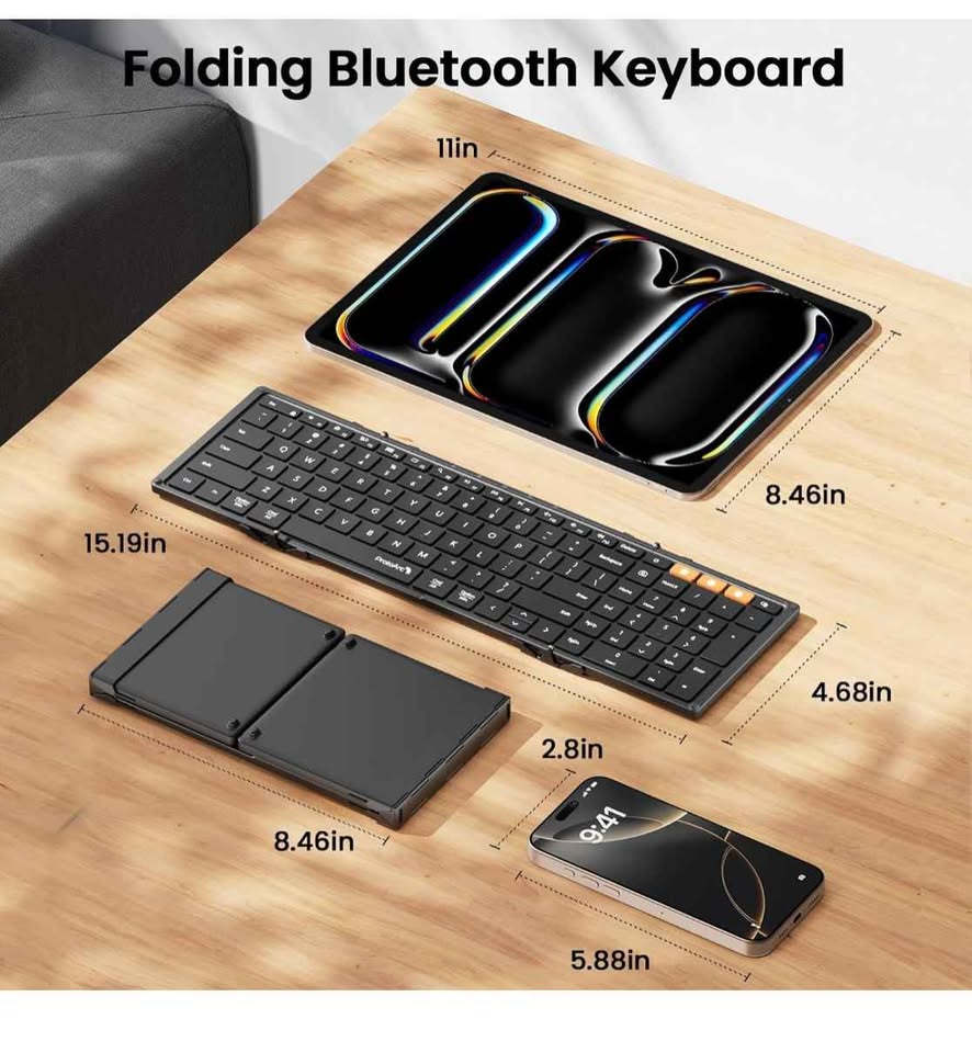 ProtoArc Foldable Bluetooth Keyboard - photo 3