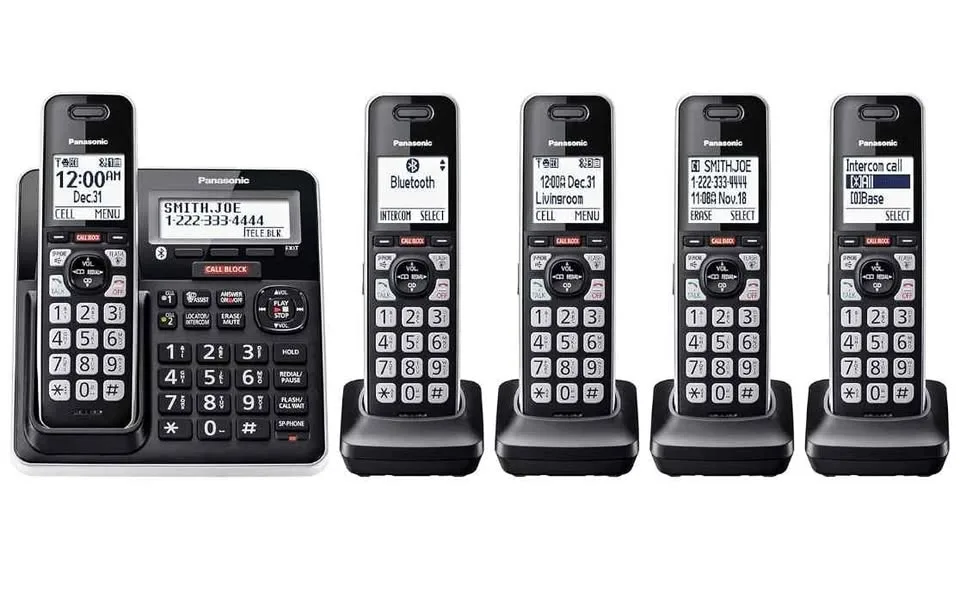 Panasonic Cordless Phone with Advanced Call Block thumbnail