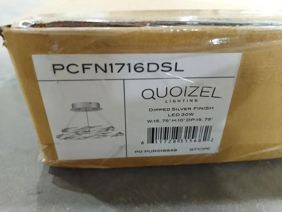 *New* Quoizel Premium Designer Lighting LED Pendant Light image indicator(3)