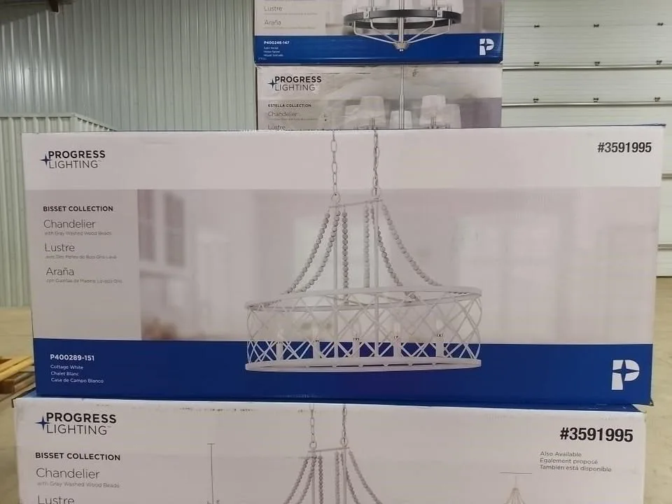 Brand New Progress 5-Light Chandelier Designer Collection image indicator(3)