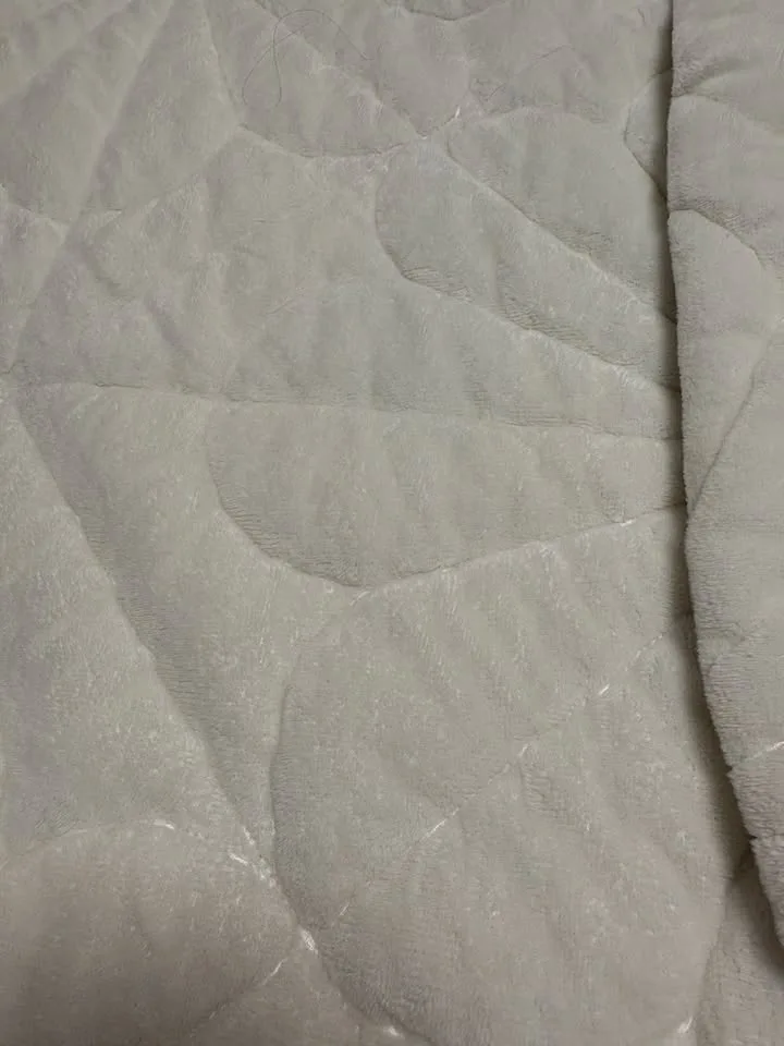 STUNNING Cream Colored Daisy Queen Quilt Set image indicator(3)