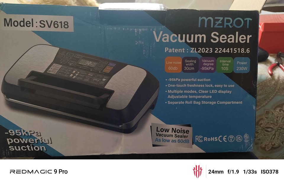 Food Vacuum Sealing Machine with Cutter - photo 5