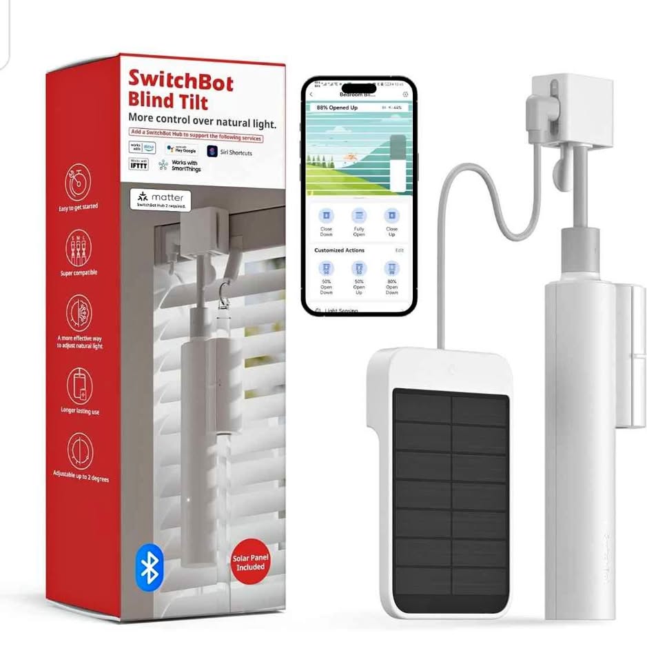 SwitchBot Blind Tilt Motorized Blinds