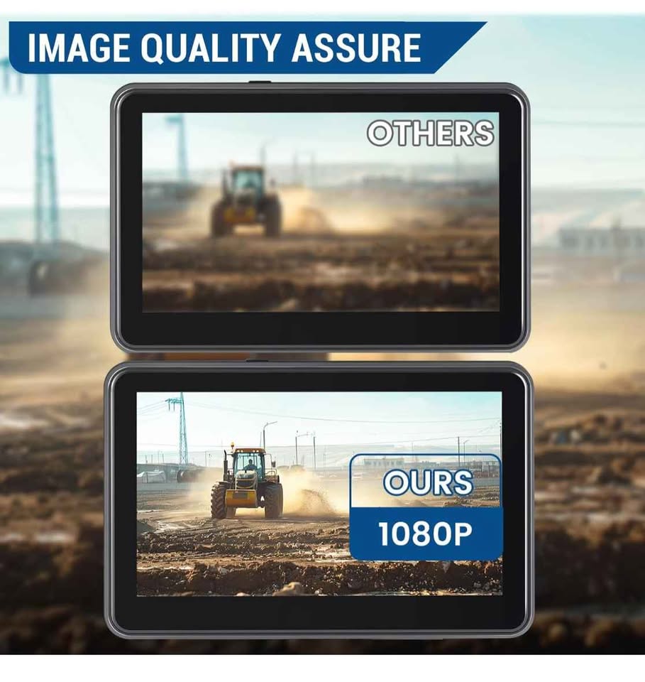 Wired Backup Camera with 7'' Touch Screen Monitor - photo 4