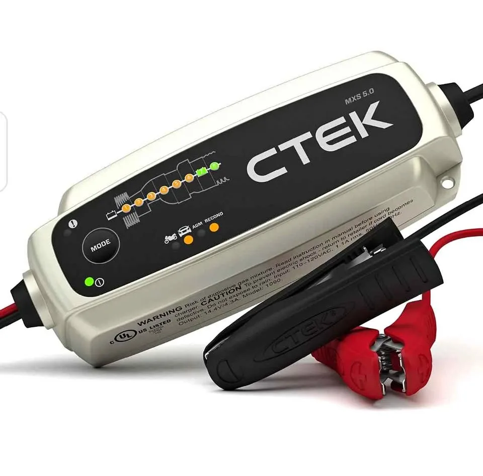 CTEK MXS 5.0 Battery Charger and Maintainer 12V thumbnail