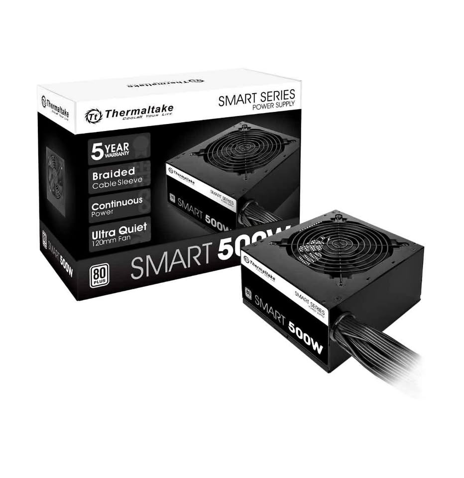 Thermaltake Smart 500W 80+ White Certified PSU