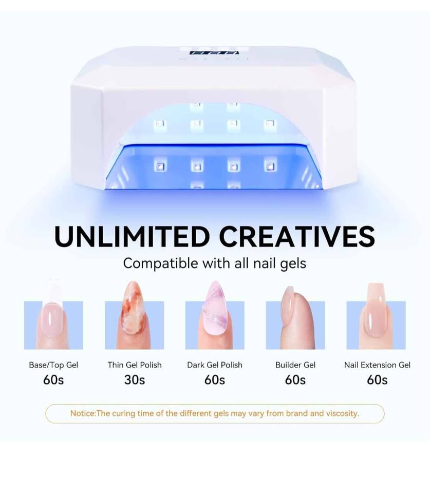 Makartt UV Nail Lamp LED Light for Gel Polish 36W - photo 3