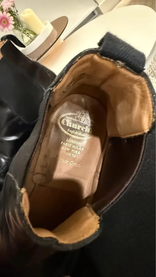 Church’s English Polished Fume Men’s Boot image indicator(4)