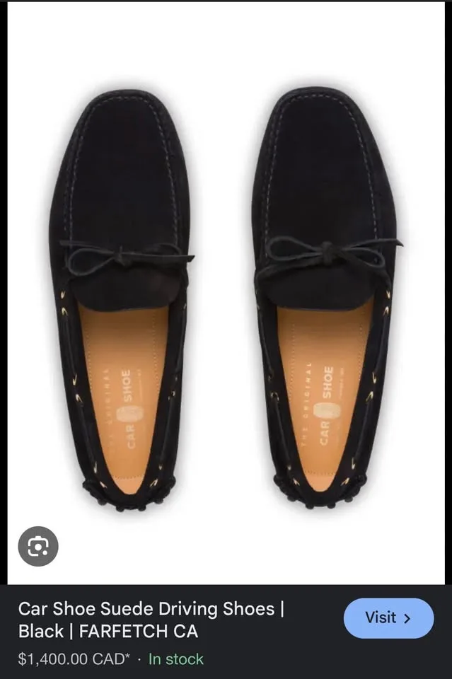 Men’s Car Shoe Suede Driving loafer image indicator(5)