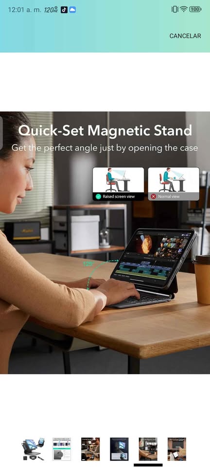 Case with Keyboard iPad Pro 11/Air 5th/4th Generation - photo 4
