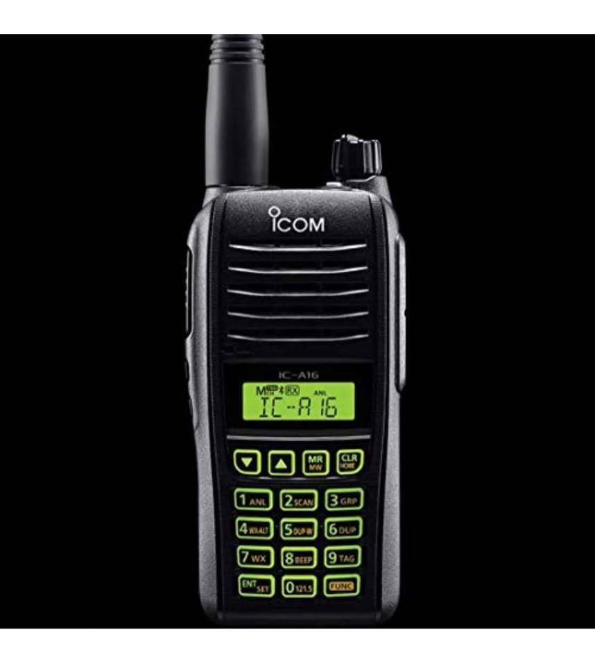 Icom IC-A16B (Bluetooth) VHF Air Band Handheld Transceiver Radio - photo 3
