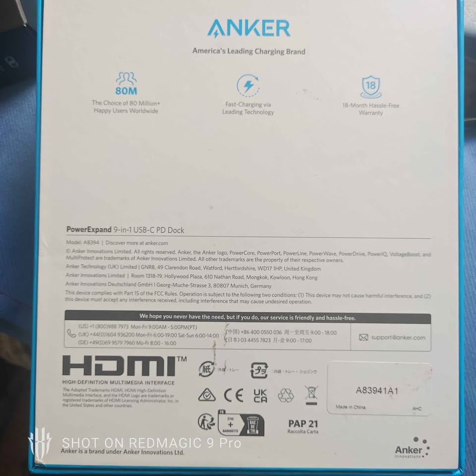Anker USB C Docking Station, PowerExpand 9-in-1 PD Dock - photo 4