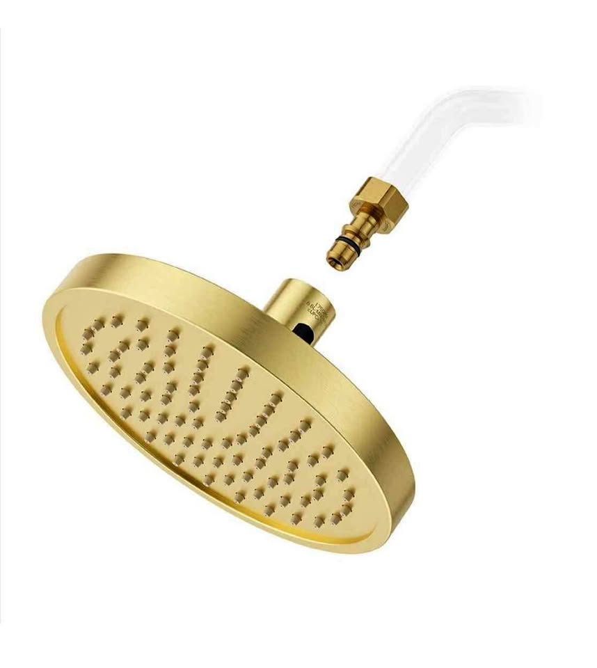 Universal Shower Head Brushed Gold
