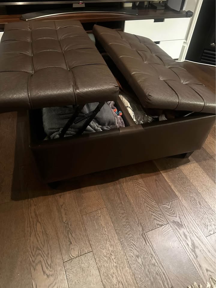 Leather Coffee Table - photo 2