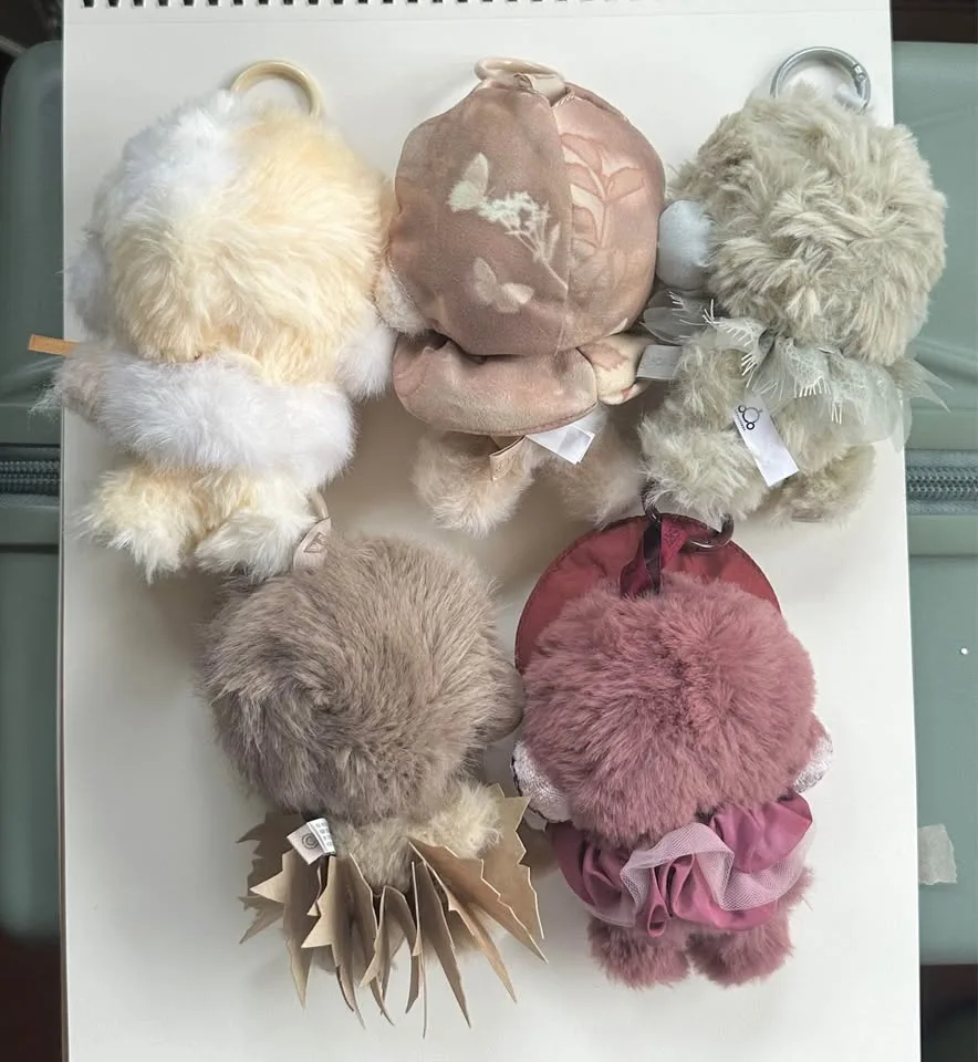 FALL BABIES!!! Skull panda Plush Pendants image indicator(3)