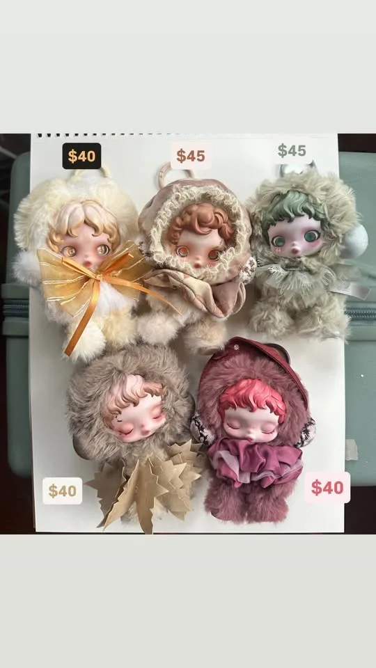 FALL BABIES!!! Skull panda Plush Pendants image indicator(4)