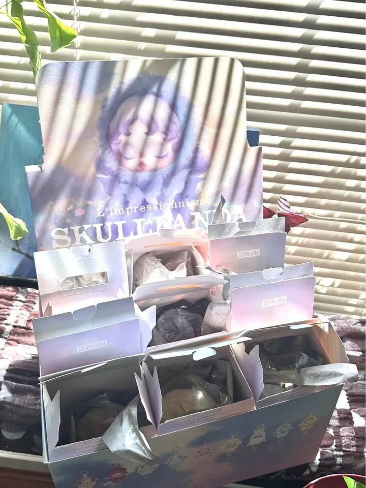 FALL BABIES!!! Skull panda Plush Pendants image indicator(6)