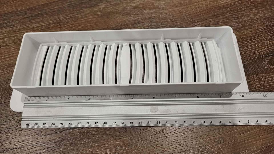 White vent covers 5x11" - photo 2