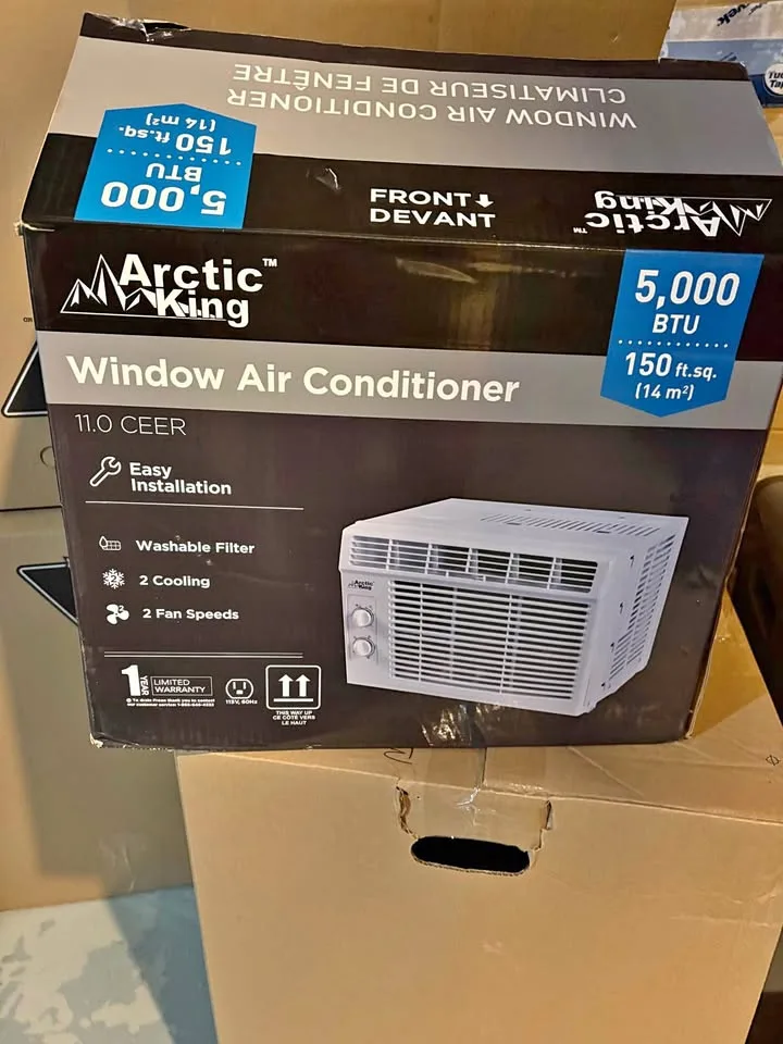 Arctic King 5,000 BTU Window Air Conditioner thumbnail