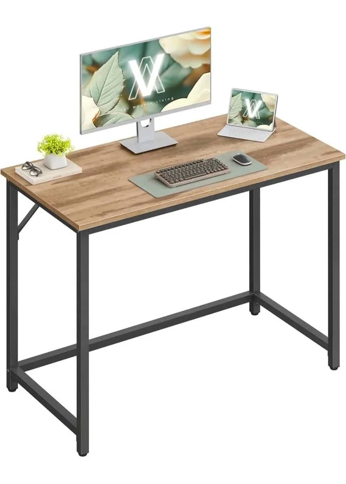 Computer Desk – Camel Brown + Ink Black – Brand New image indicator(7)