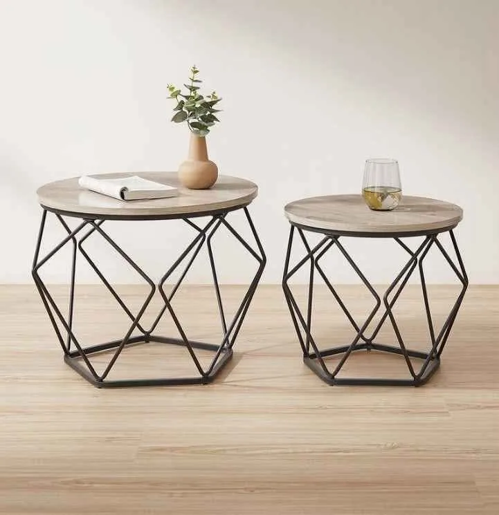 Modern Coffee Tables Set (2 pcs) – Brand New image indicator(6)