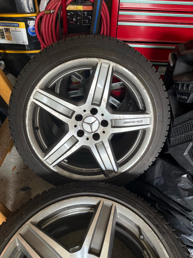USED OEM MERCEDES WINTER TIRES - photo 2
