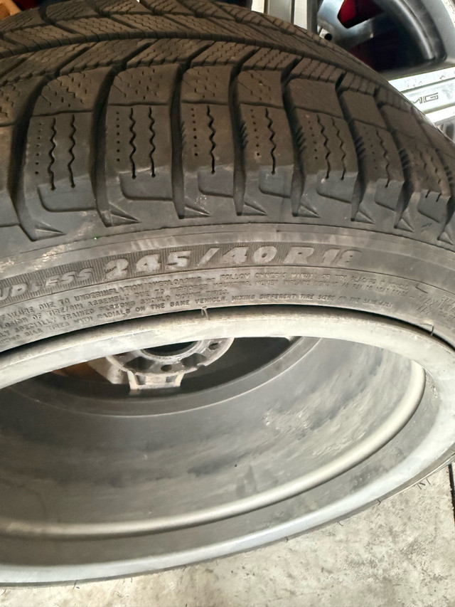 USED OEM MERCEDES WINTER TIRES - photo 4