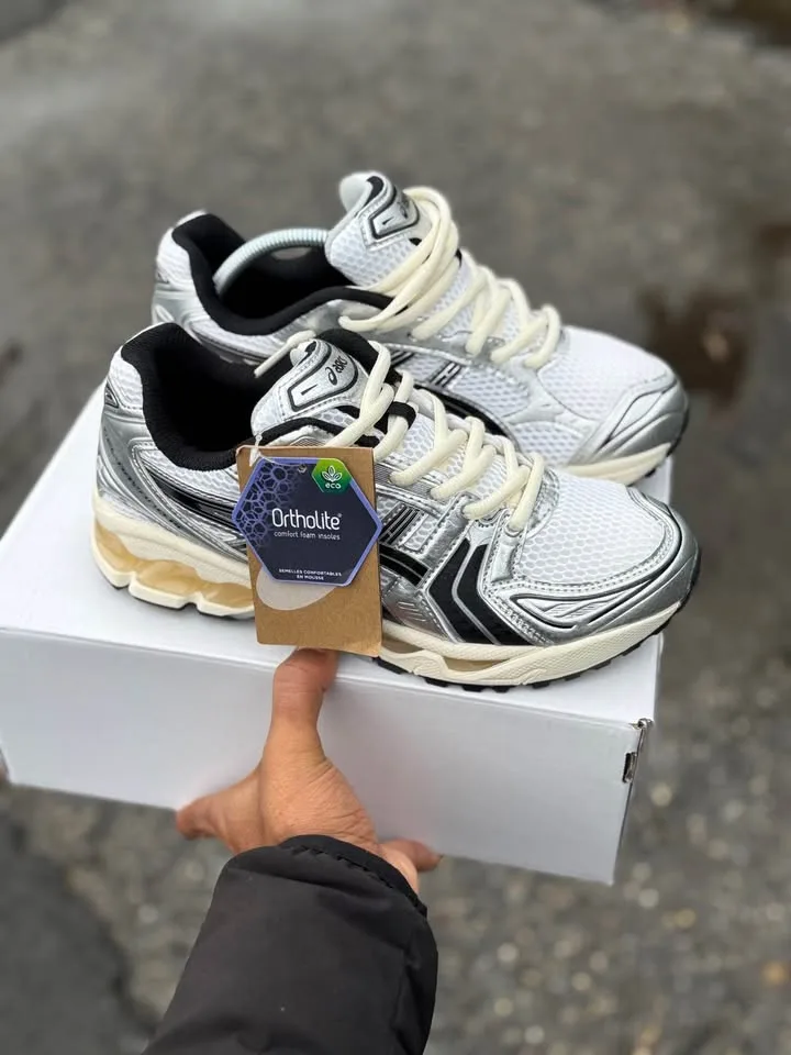 ASICS KAYANO 14 HAZE WHITE 🔥 image indicator(2)