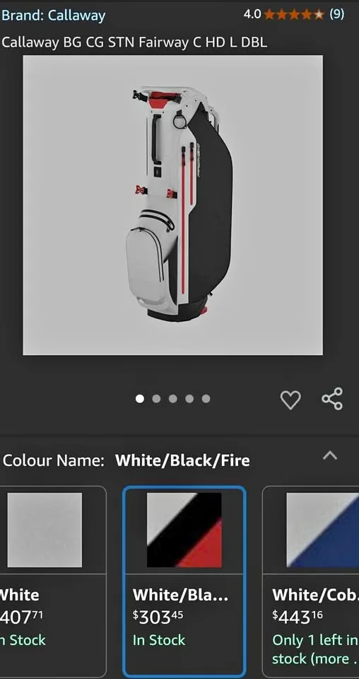 Callaway BG CG STN Fairway C HD L DBL thumbnail