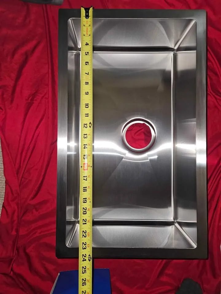 RV Kitchen Sink 24x15 inch Stainless Steel Undermount Sink image indicator(2)