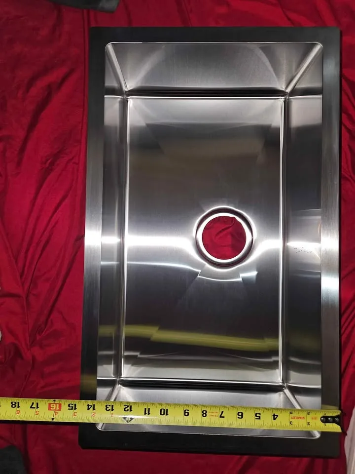 RV Kitchen Sink 24x15 inch Stainless Steel Undermount Sink image indicator(3)