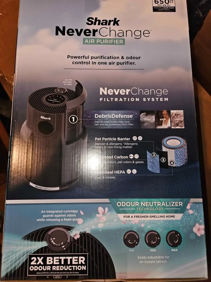 Shark NeverChange Air Purifier, 5-Year Filter image indicator(2)