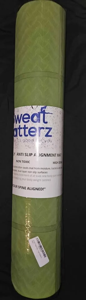 Sweat matterz yoga mat 72" × 26" image indicator(2)