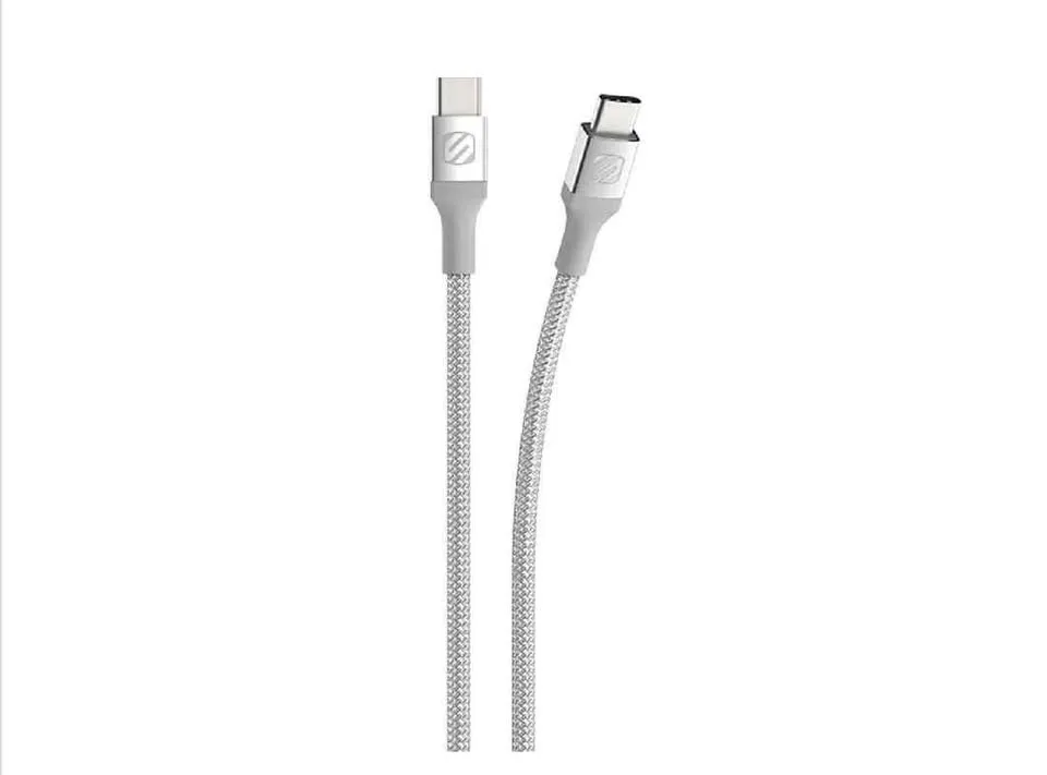 Scosche 10Ft Braided Dual USB-C Cable image indicator(2)