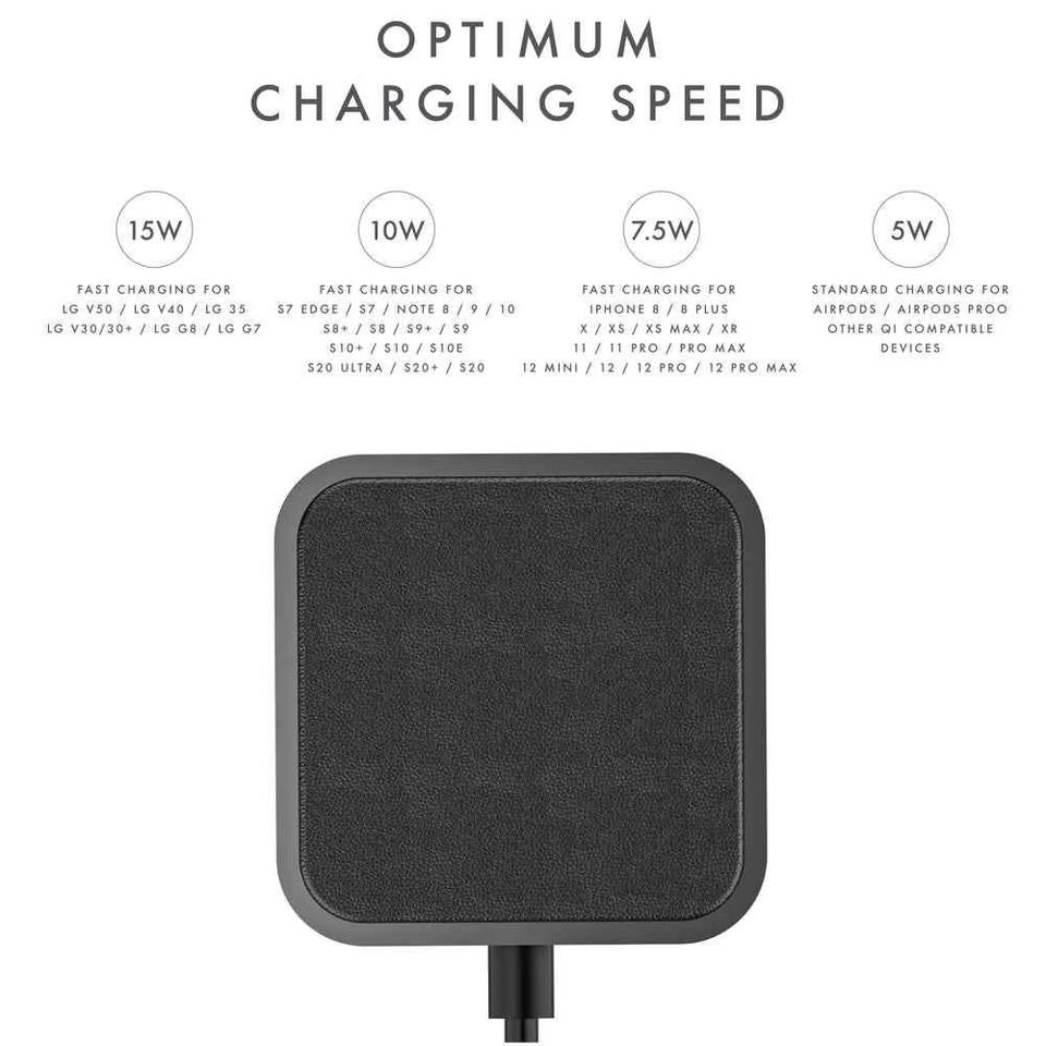 3-IN-1 VEGAN LEATHER WIRELESS CHARGER - photo 5