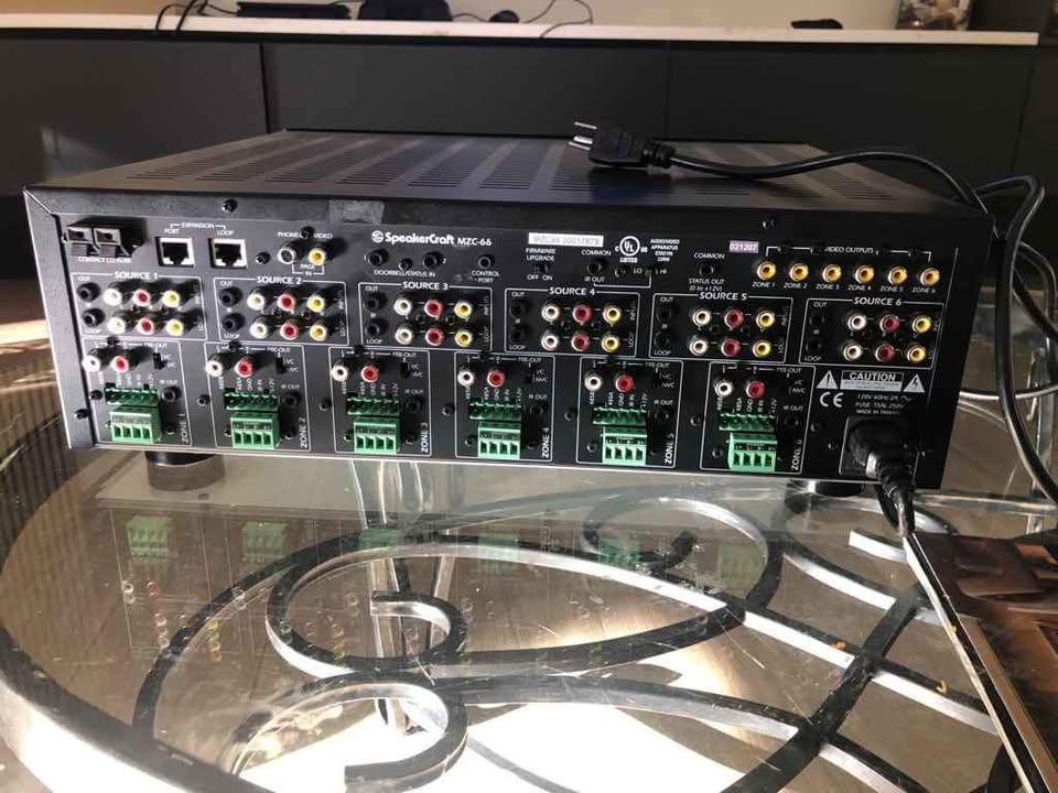 SpeakerCraft MZC-66 Multi-Zone AV Amplifier Controller - photo 2