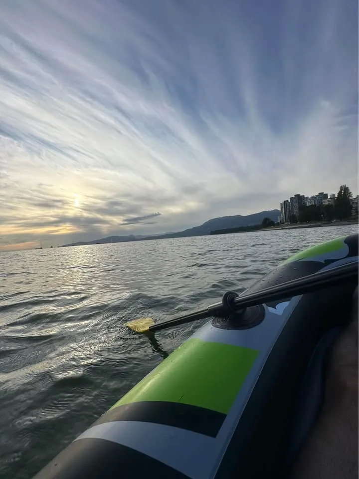 Inflatable 2-Person Boat with Oars – Great Condition image indicator(2)