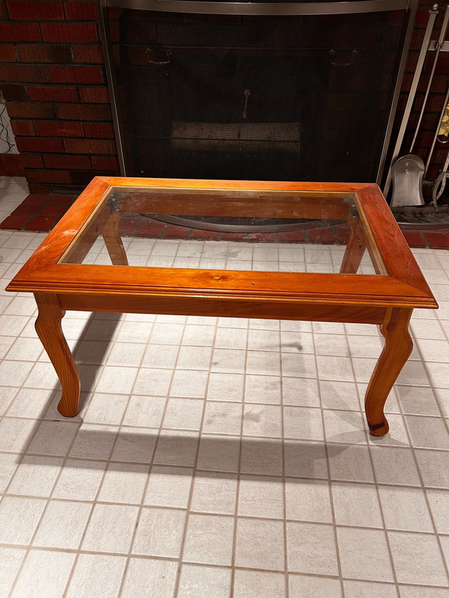 Glass Top Coffee Table