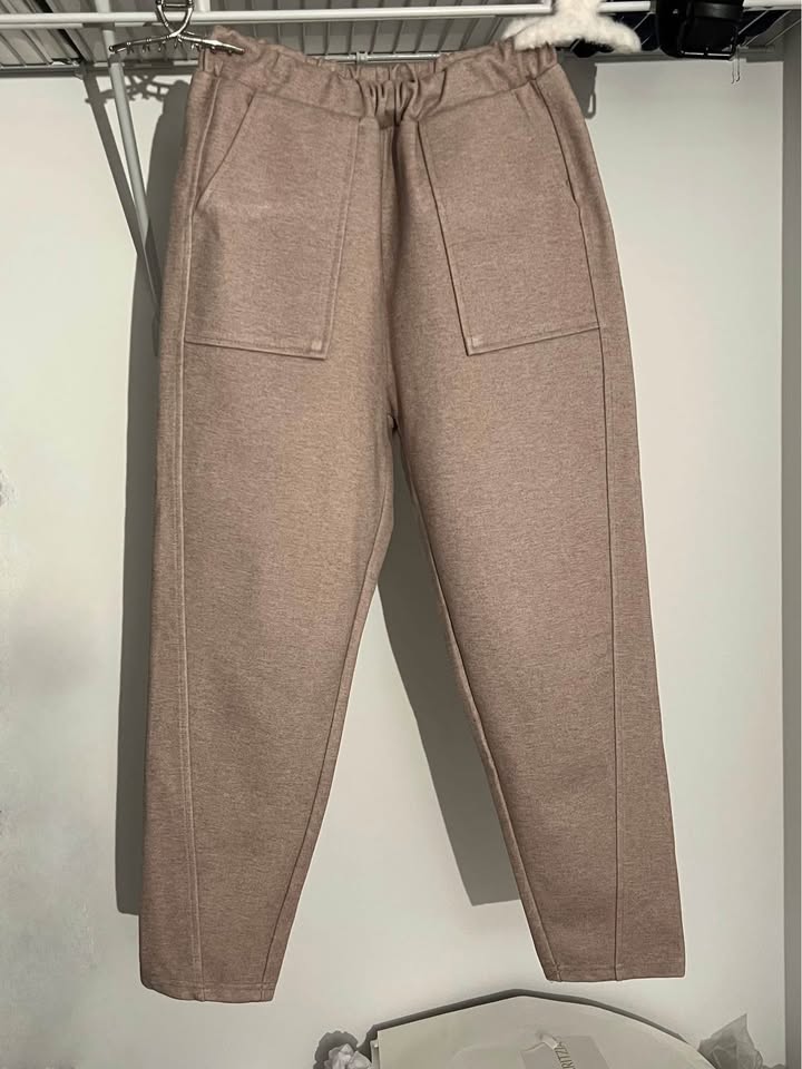 (Retail $159)Wool blend Oatmeal Colored Pants Size 4/6 - photo 2