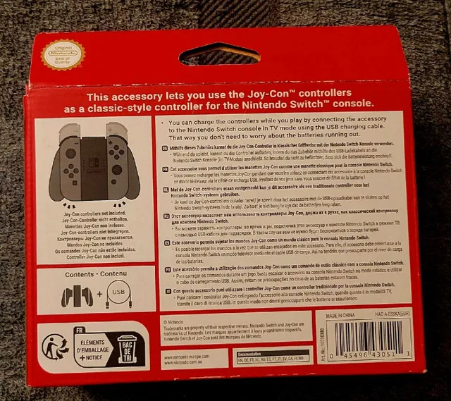 Nintendo Switch CHARGING grip *BRAND NEW* image indicator(2)