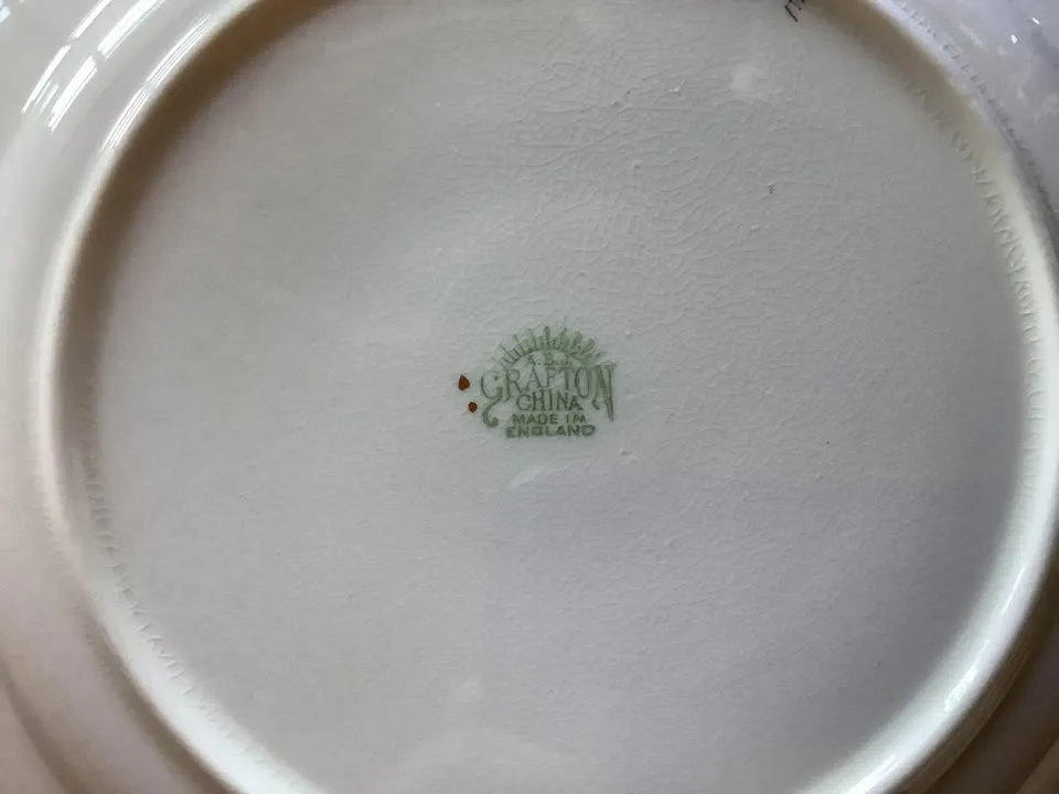 Antique Royal Grafton Salad Plates Set of 12 image indicator(3)