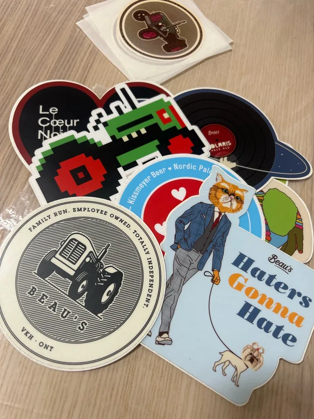 Beau’s Brewery Stickers thumbnail
