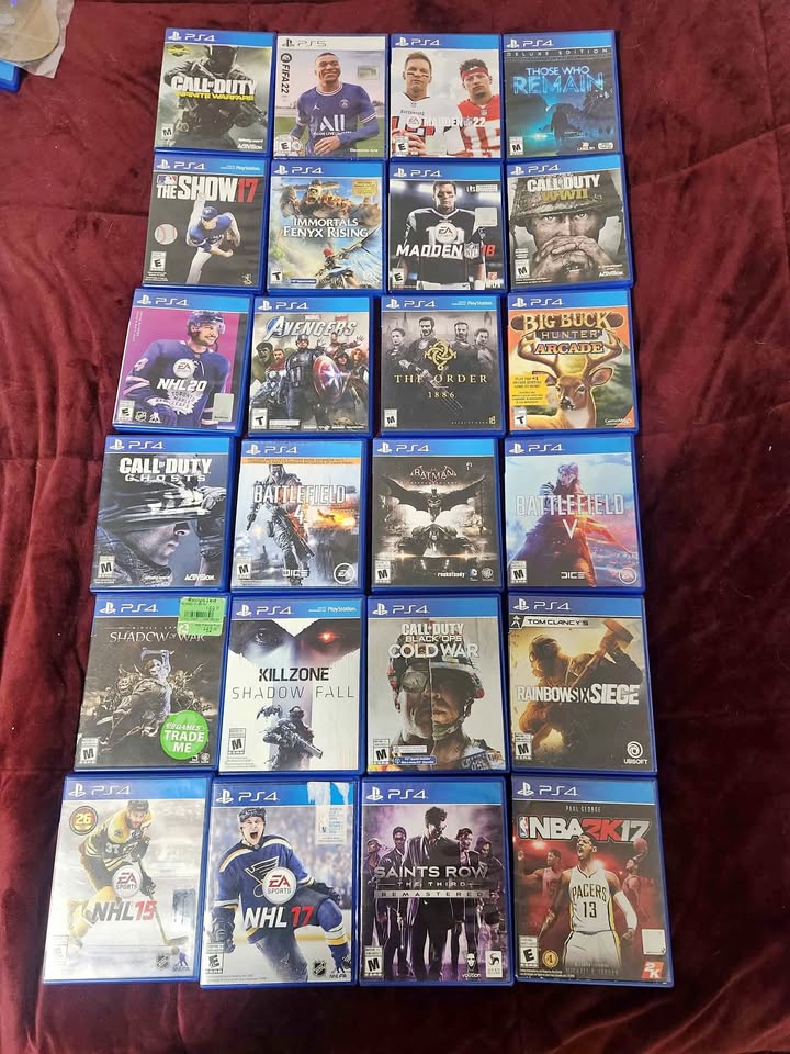 Ps4 & Ps5 games