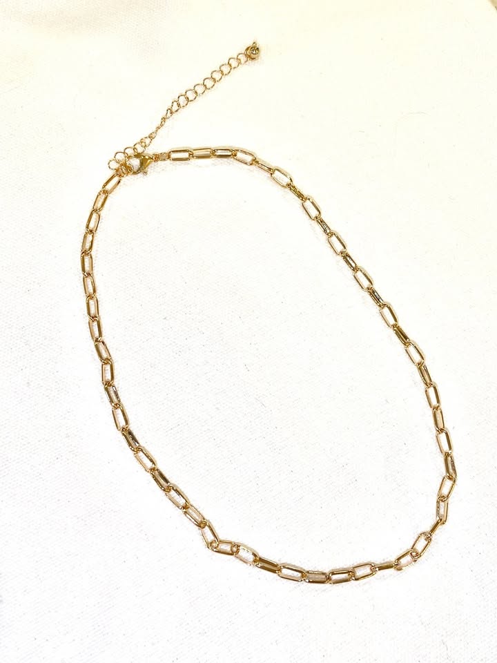Chunky Geometric Chain Necklace - photo 4