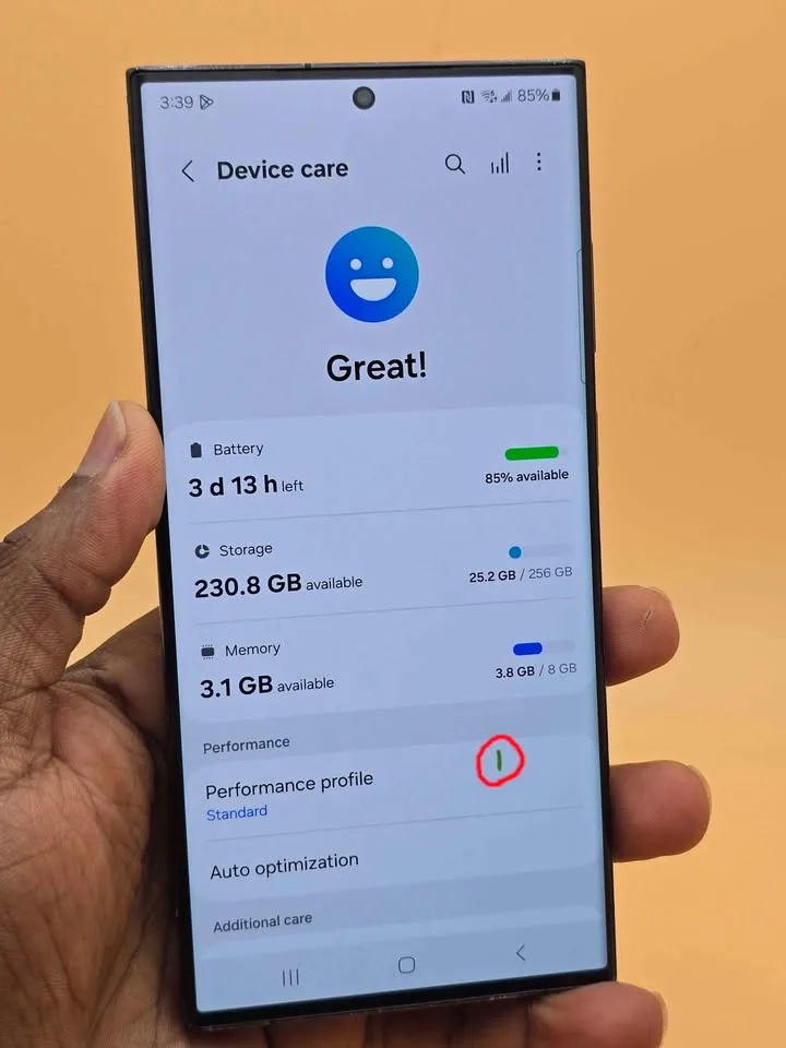 256GB Samsung Galaxy S23 Ultra image indicator(3)