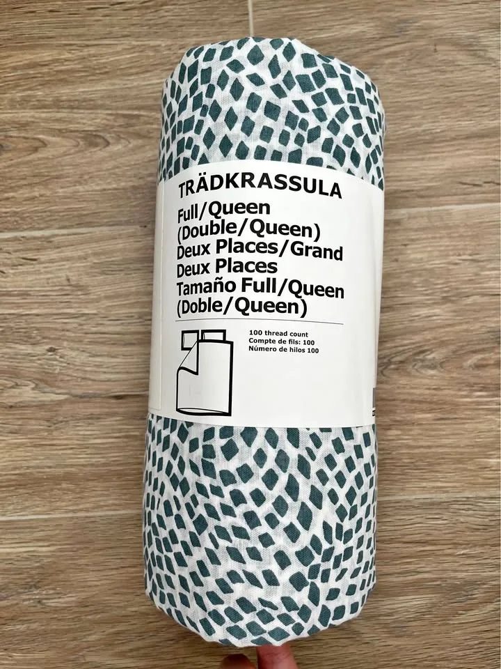 IKEA Full/Queen Duvet Cover and Pillowcase thumbnail